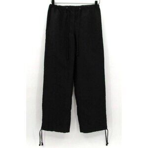 Urban Groove Cargo Pants Womens Large Black Wide Leg Casual Dance Hip Hop Baggy
